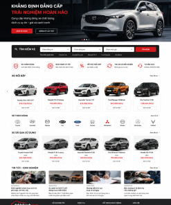 Thiết kế website bán ô tô